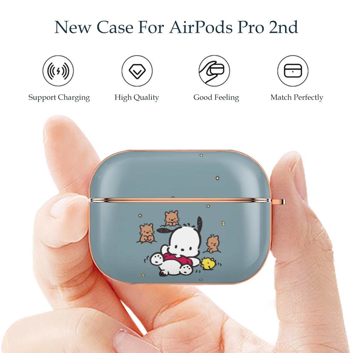 Amazon | ポチャッコ AirPods Pro 2ケース かわいい